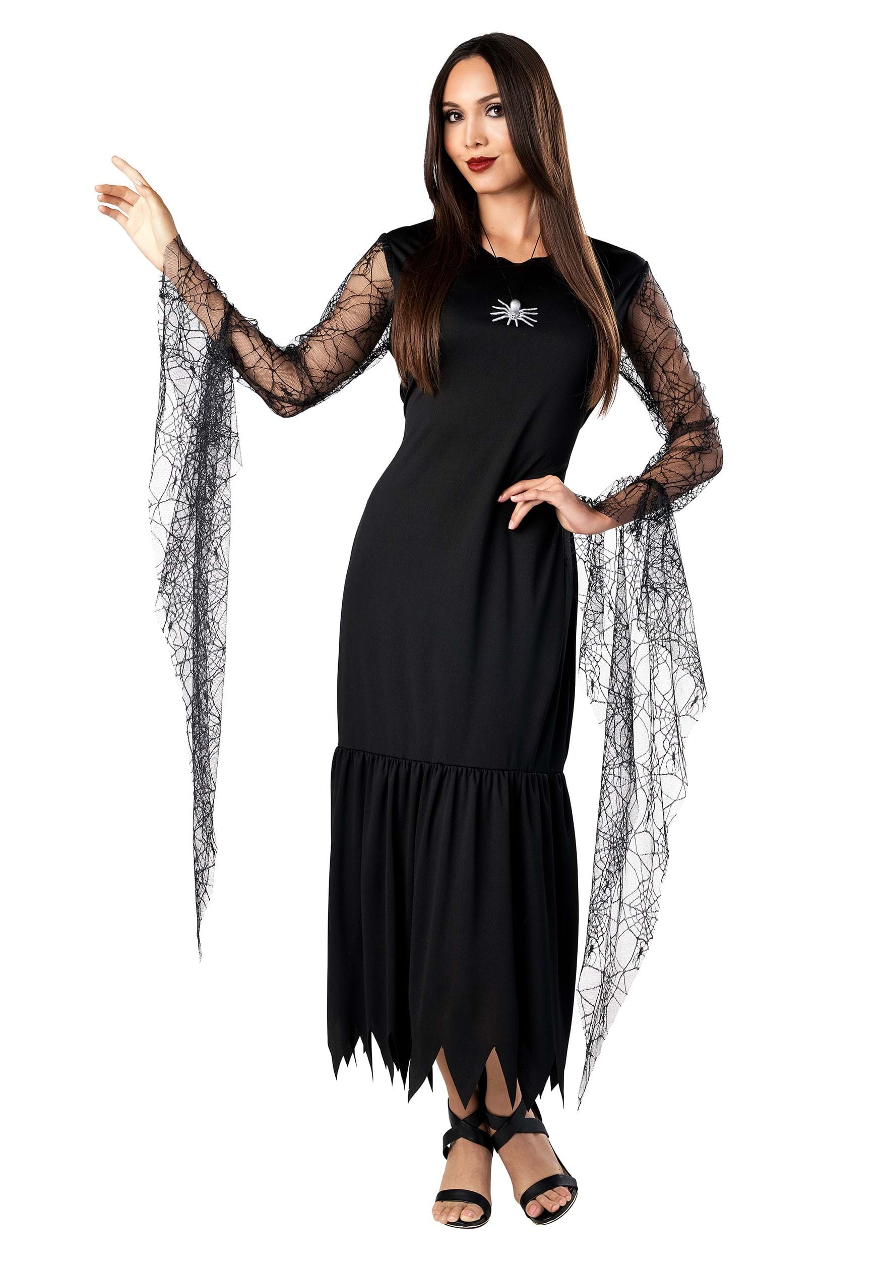 Women's Macabre Mother Black Costume Dress , Scary Costumes