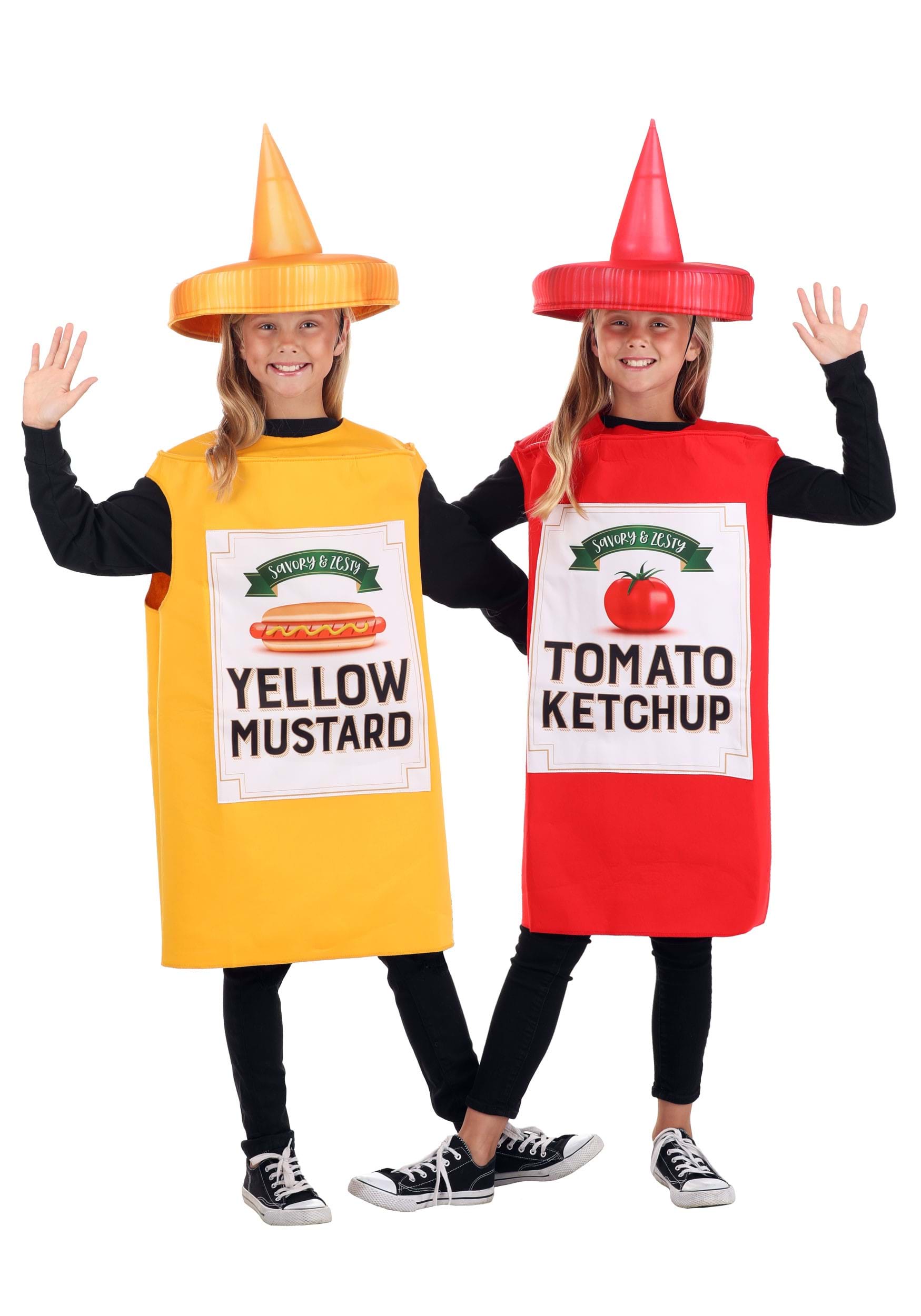 Kid's Red Ketchup Bottle Costume
