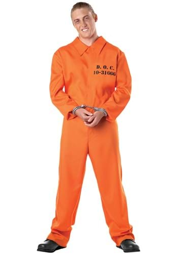 Click Here to buy Adult Classic Mens Prisoner Costume from HalloweenCostumes, CDN Funds & Shipping