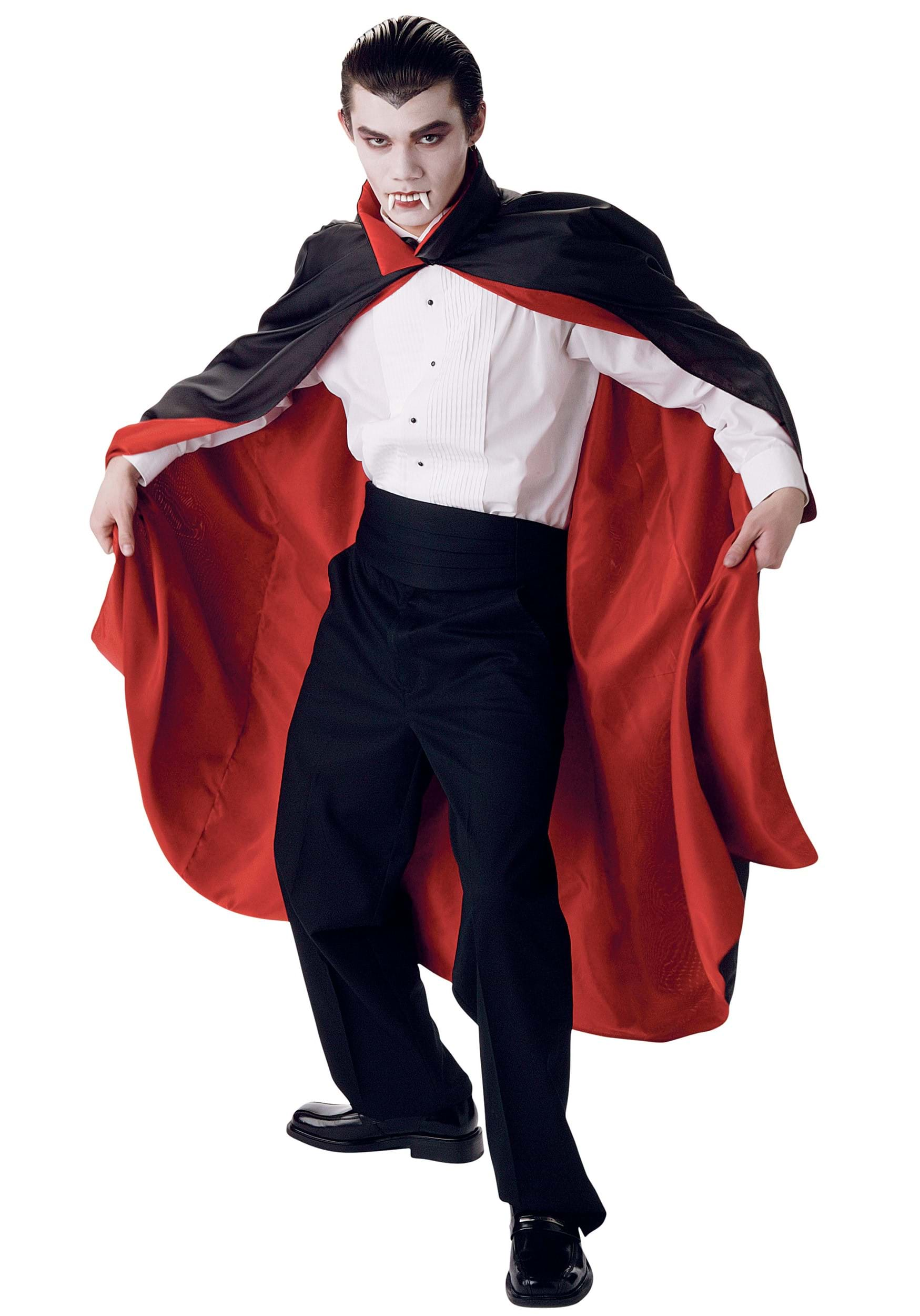 Classic Vampire Adult Cape , Costume Capes