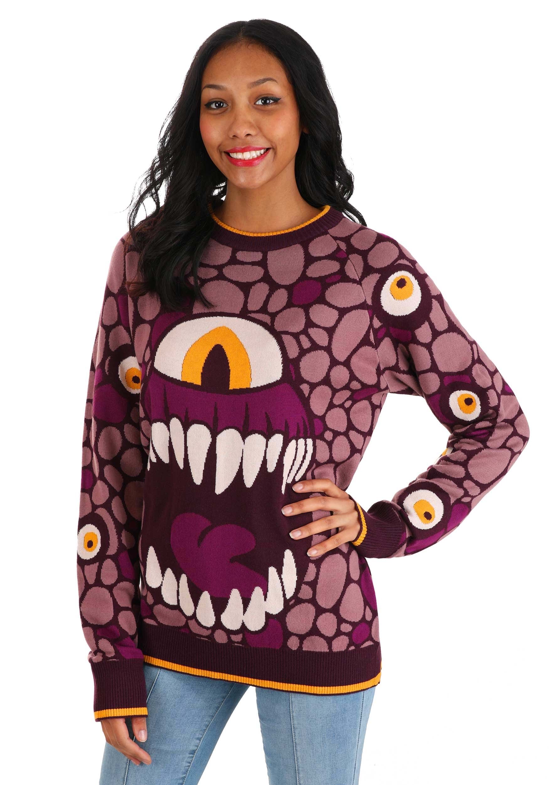 Beholder Dungeons And Dragons Adult Sweater , Exclusive Sweaters