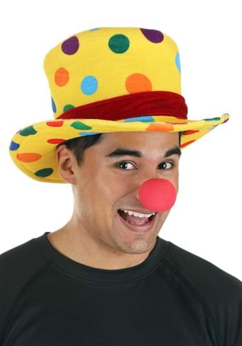Yellow Clown Top Hat