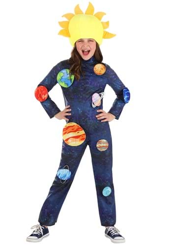 Kids Glorious Galaxy Jumpsuit Costume | Solar System Costumes