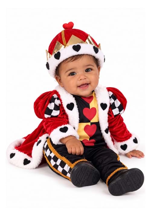 Infant Cutie King of Hearts Costume New Main