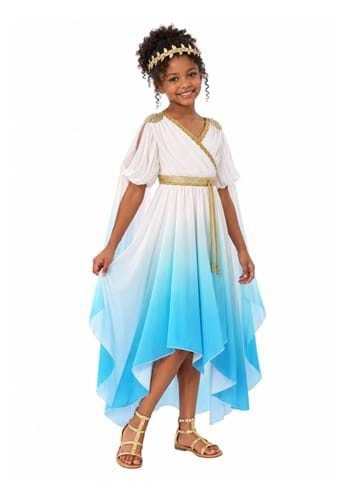 Girls Deluxe Goddess Costume New Main