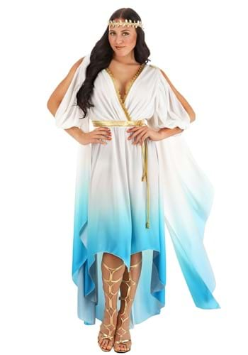 Women's Red Roman Goddess Costume