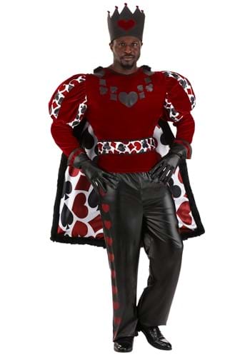 Click Here to buy Adult Dark King of Hearts Costume | Storybook Costumes from HalloweenCostumes, CDN Funds & Shipping