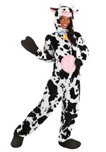 Adult Deluxe Plush Spotted Cow Costume Alt 4