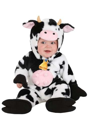 Infant Deluxe Plush Spotted Cow Costume