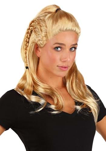Click Here to buy Vikings Lagertha Womens Blonde Wig | Adult Costume Wigs from HalloweenCostumes, CDN Funds & Shipping