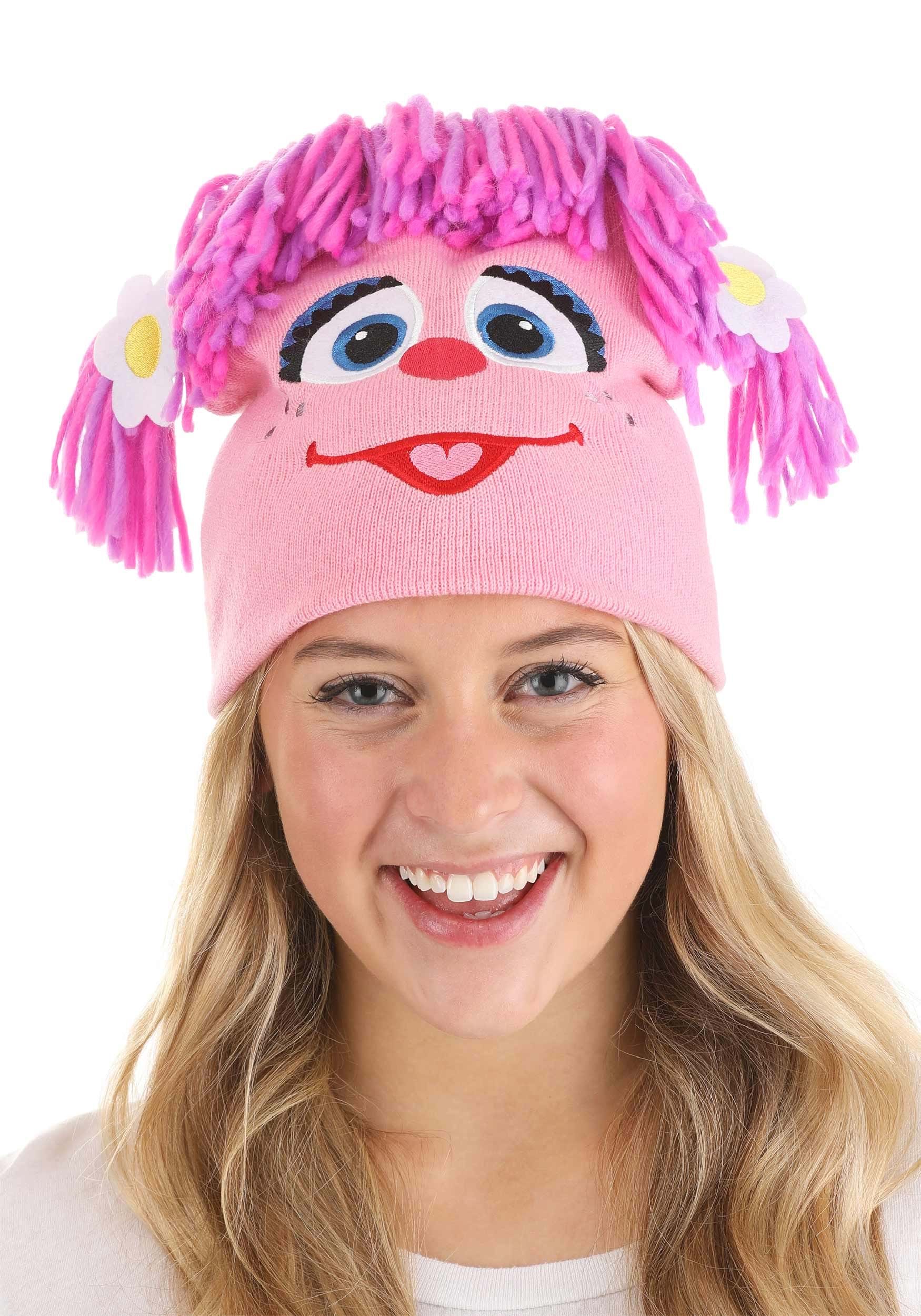 Sesame Street Abby Cadabby Winter Hat For Adults , Sesame Street Accessories