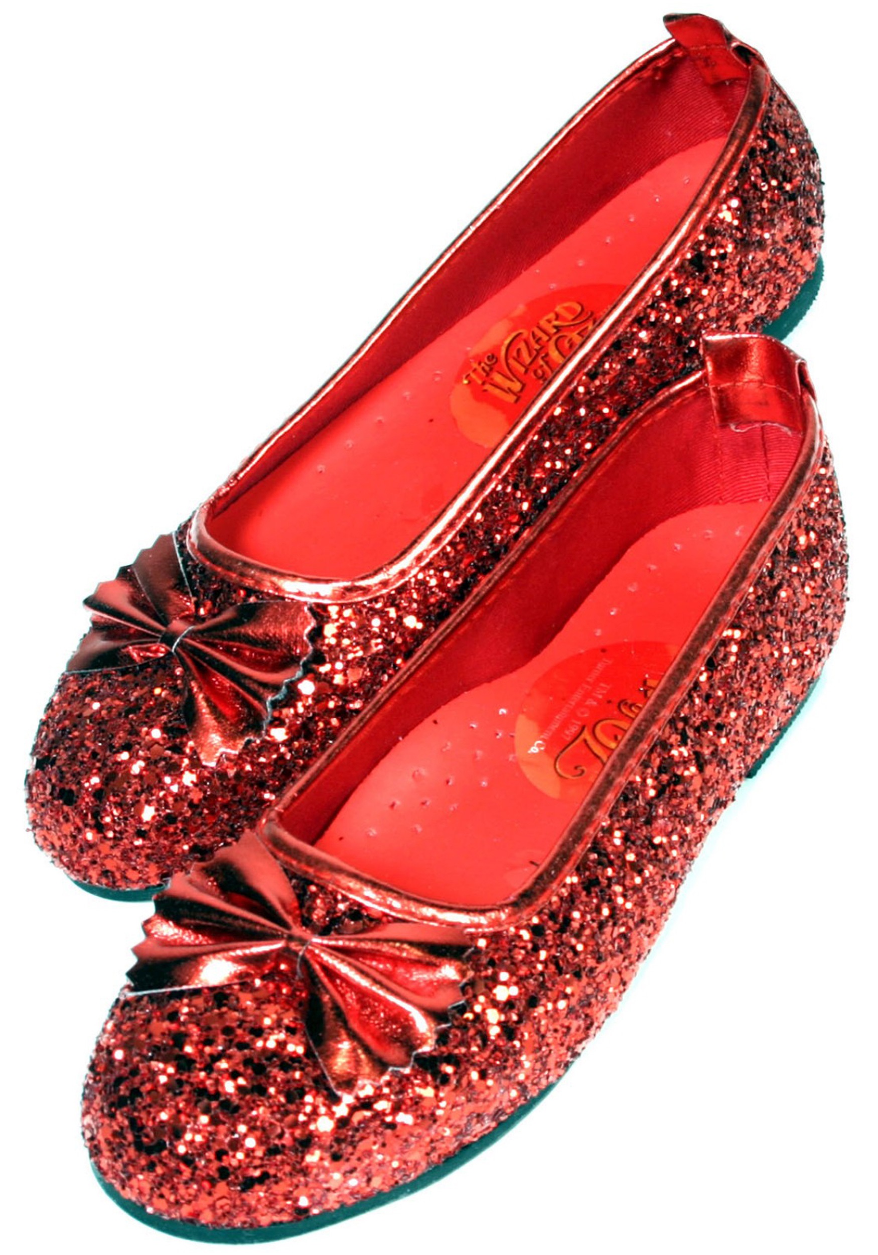 Kids Ruby Slippers Red Shoes , Costume Accessories