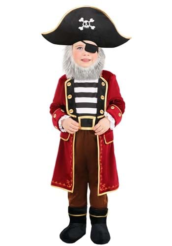 Click Here to buy Toddler Captain Cutie Pirate Boys Costume | Toddler Pirate Costumes from HalloweenCostumes, CDN Funds & Shipping