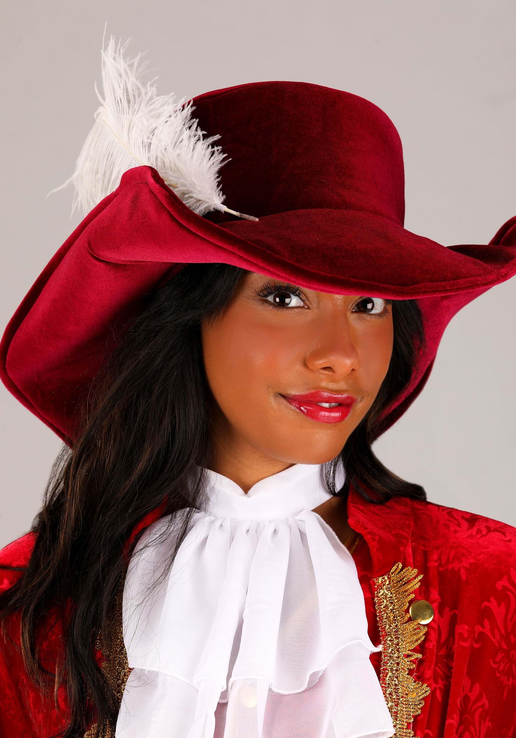 Deluxe Captain Hook Women's Costume | Pirate Costumes | Adult | Womens | Black/Purple/Red | S | FUN Costumes