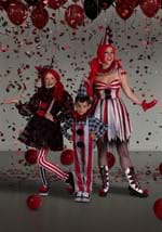 Kid's Wonderland Red Clown Costume Alt 1