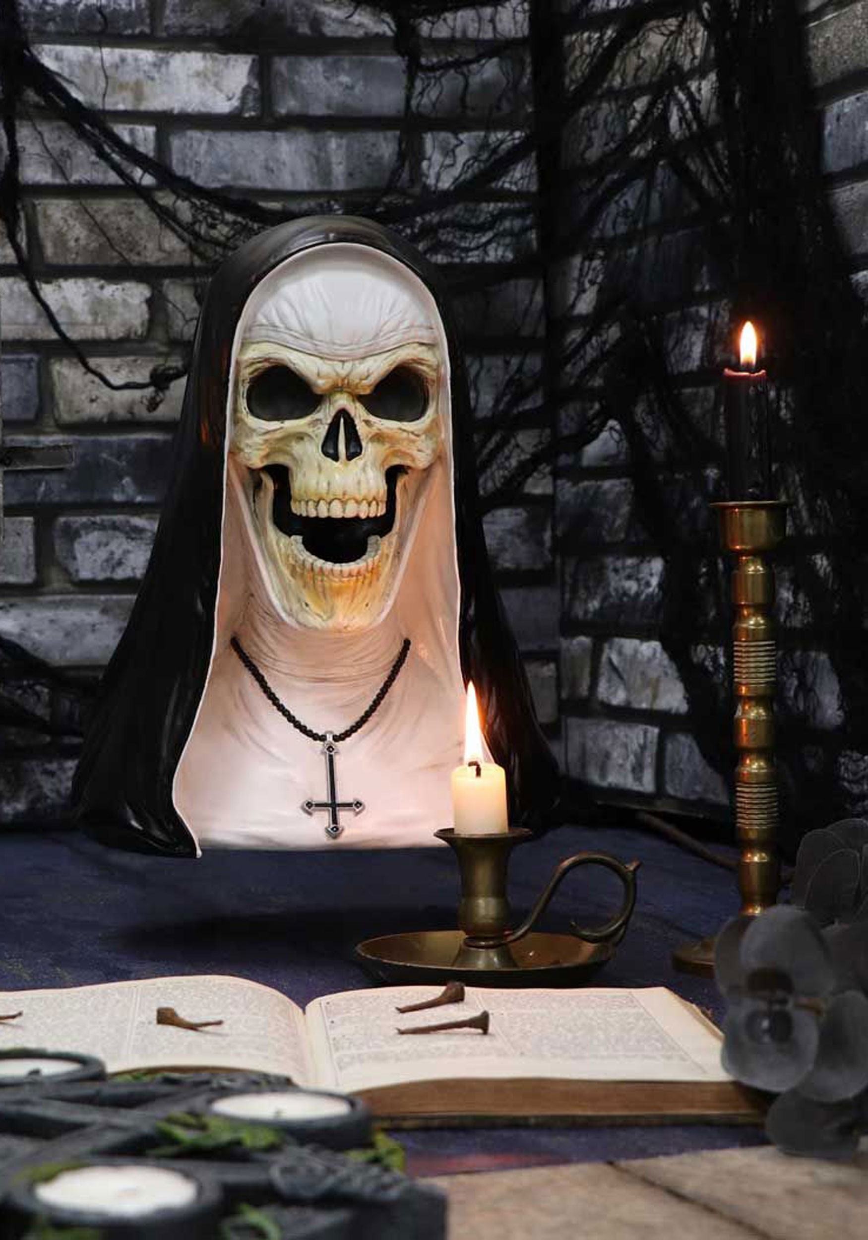 11 Inch Sister Mortis Halloween Decoration | Skulls and Skeleton Decor