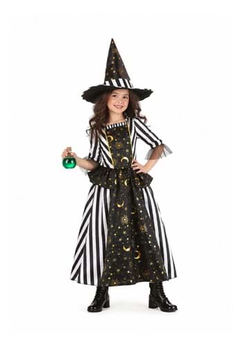Girls Rococo Witch Costume New Main