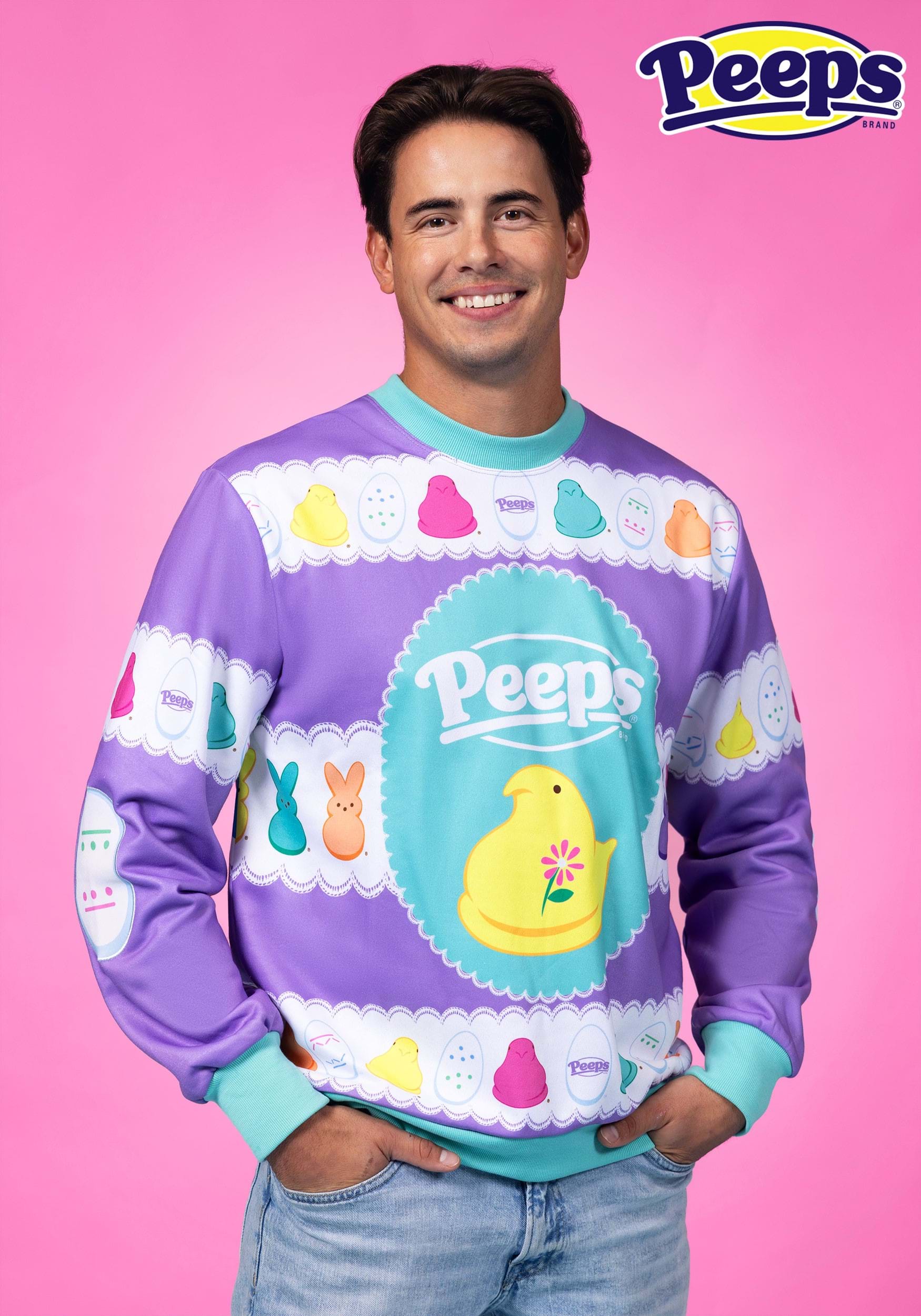 Adult Peeps Ugly Sweater