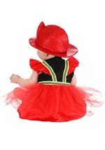 Infant Frilly Firefighter Costume Dress Alt 1