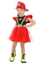 Toddler Frilly Firefighter Costume Dress