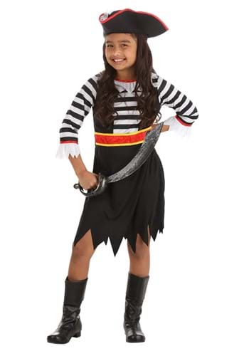 Child PRETTY PIRATE GIRL Fancy Dress Costume Girls Outfit Book