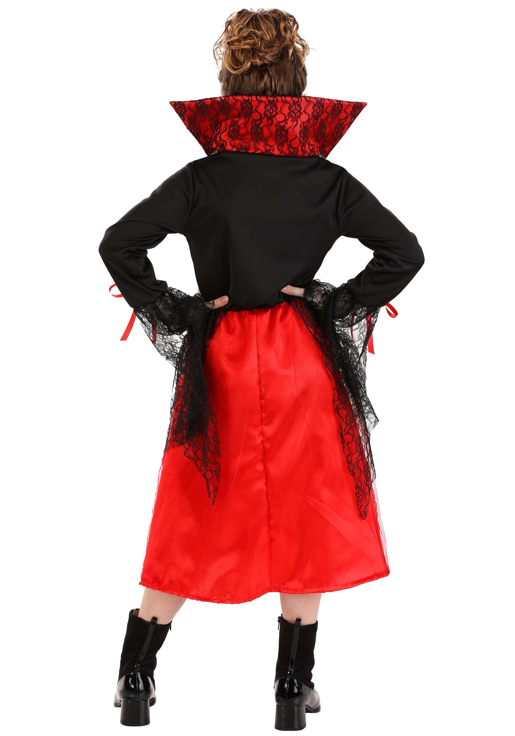 Kid's Regal Vampire Costume Dress | Vampire Costumes