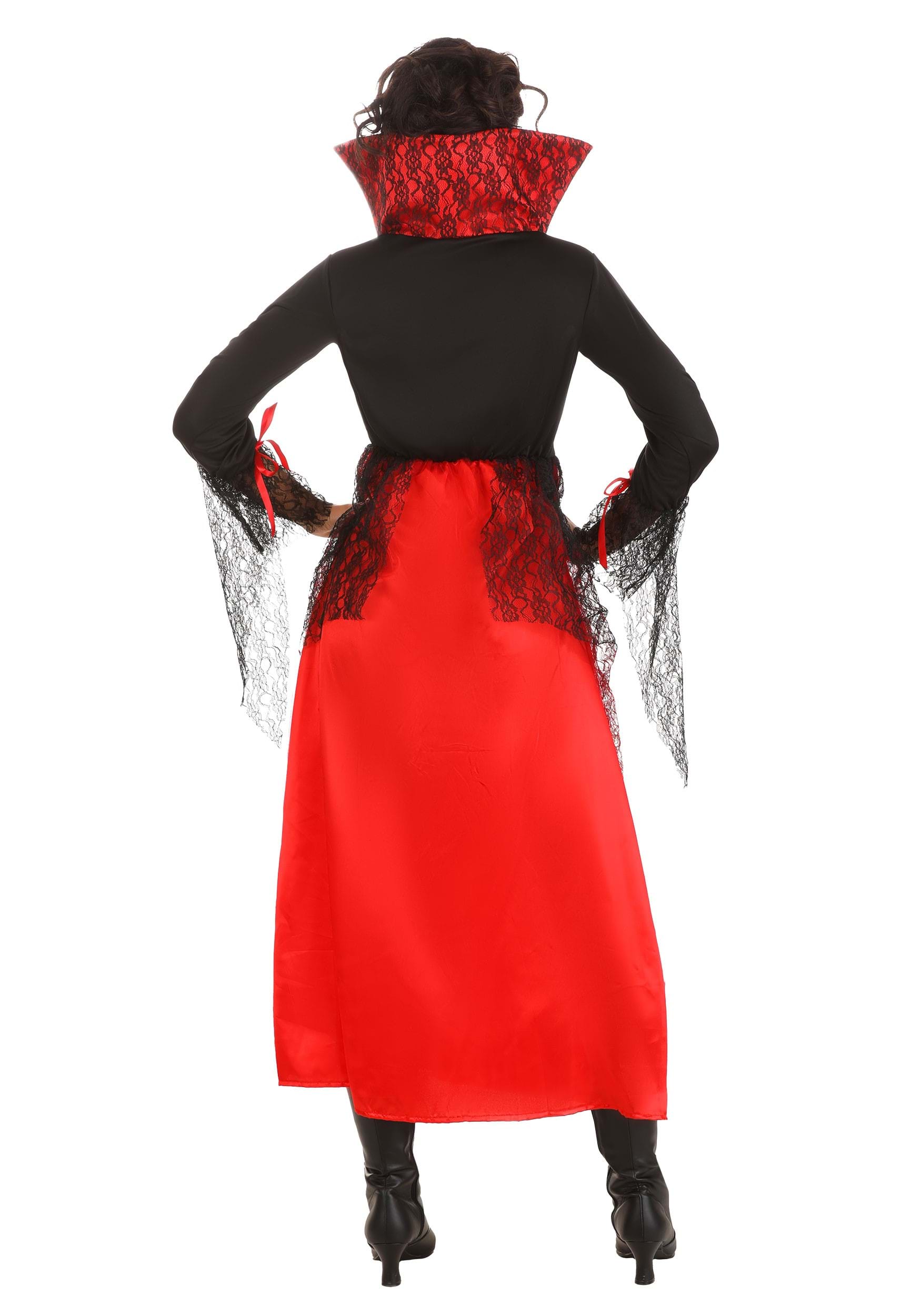 Adult Regal Vampire Costume Dress