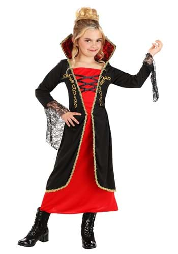 Click Here to buy Classic Vampire Girls Costume | Vampire Costumes from HalloweenCostumes, CDN Funds & Shipping