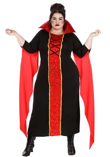 Click Here to buy Plus Size Queen Vampire Womens Costume | Vampire Costumes from HalloweenCostumes, CDN Funds & Shipping