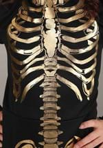 Girls Gilded Skeleton Dress Costume Alt 2