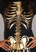 Womens Gilded Skeleton Dress Costume Alt 3