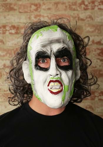 Click Here to buy Beetlejuice 3/4 Mask w/ Hair for Adults from HalloweenCostumes, CDN Funds & Shipping