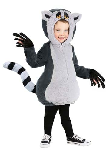 Click Here to buy Toddler Lemur Bubble Costume | Animal Costumes from HalloweenCostumes, CDN Funds & Shipping