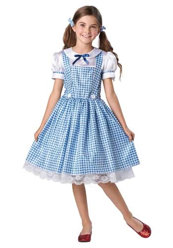 Click Here to buy Farm Girl Costume Dress for Girls | Dorothy Costumes from HalloweenCostumes, CDN Funds & Shipping