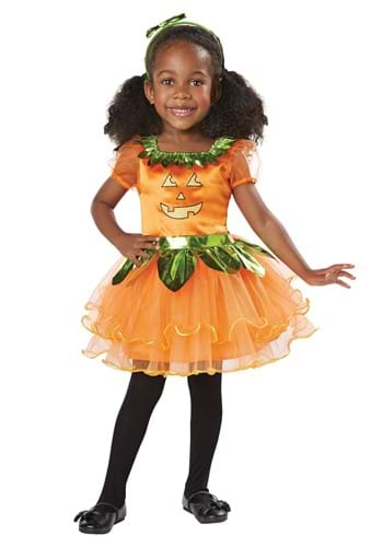 Click Here to buy Toddler Precious Pumpkin Girls Costume | Pumpkin Costumes from HalloweenCostumes, CDN Funds & Shipping