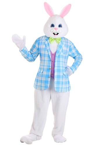 Click Here to buy Deluxe Easter Bunny Mascot Adult Costume | Easter Bunny Costumes from HalloweenCostumes, CDN Funds & Shipping