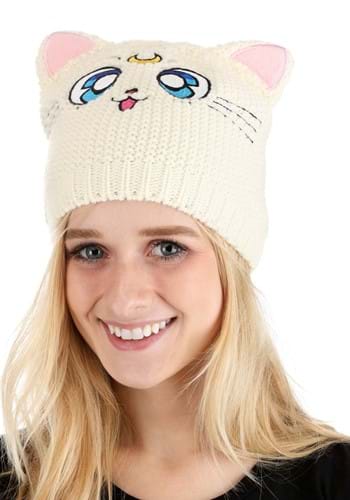 Click Here to buy Adult Sailor Moon Artemis Winter Cap | Anime Hats from HalloweenCostumes, CDN Funds & Shipping