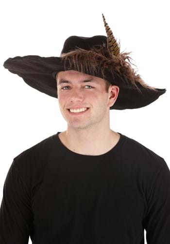 Click Here to buy Barbossa Pirate Hat with Feather for Adults from HalloweenCostumes, CDN Funds & Shipping