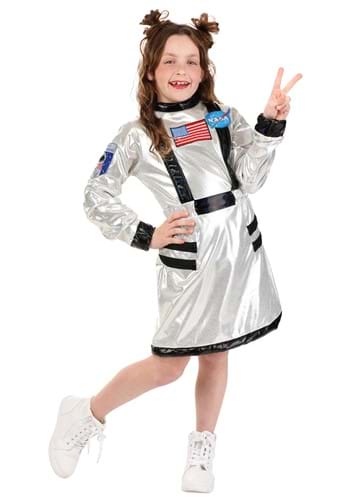 Click Here to buy Kids Astronaut Costume Dress | Astronaut Costumes from HalloweenCostumes, CDN Funds & Shipping