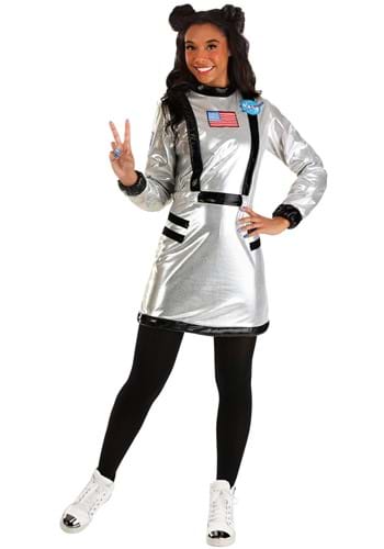 Click Here to buy Adult Astronaut Costume Dress | Astronaut Costumes from HalloweenCostumes, CDN Funds & Shipping
