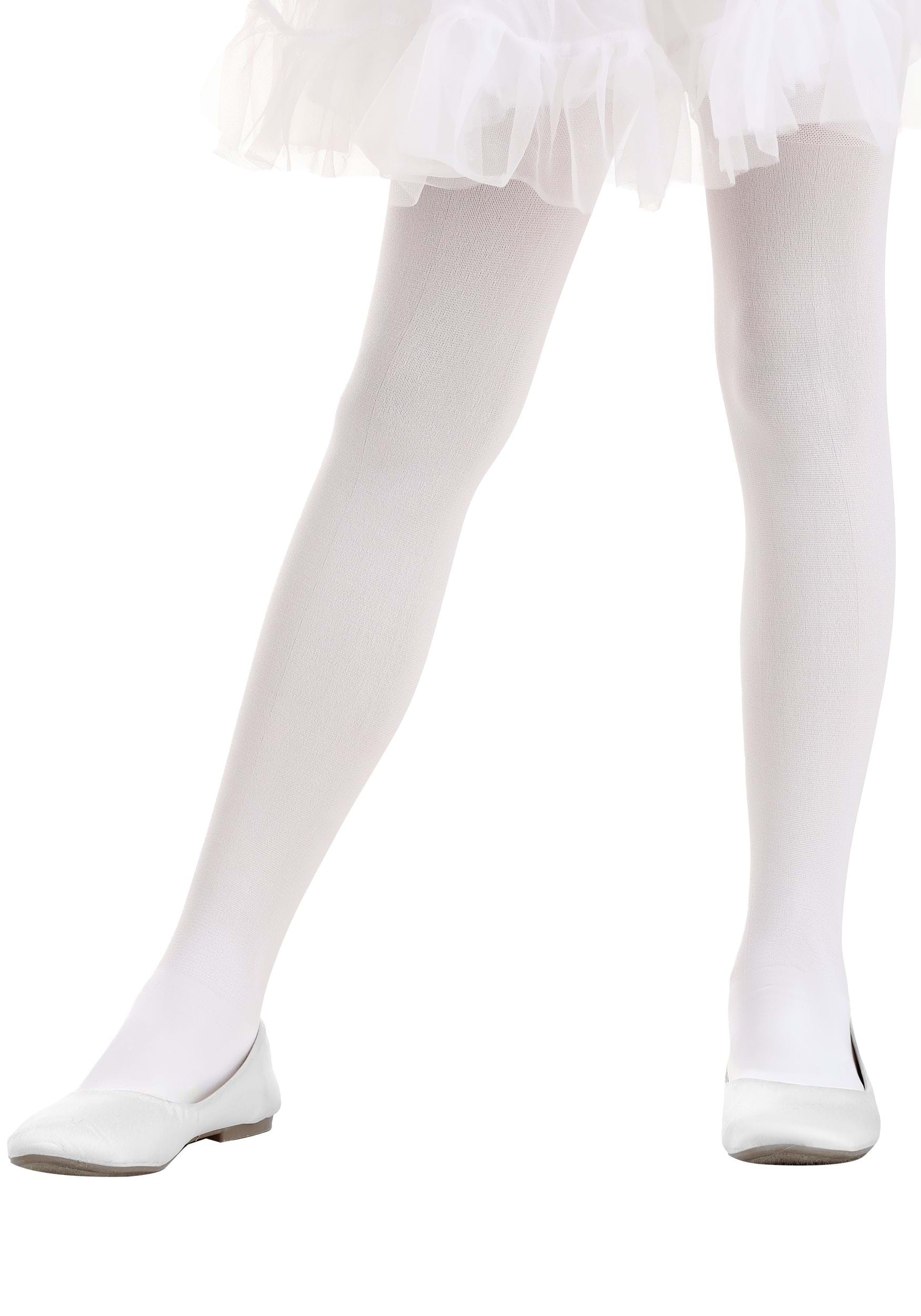 Children's Red & White striped Tights Girls' Halloween Costume Medium Rag  Doll