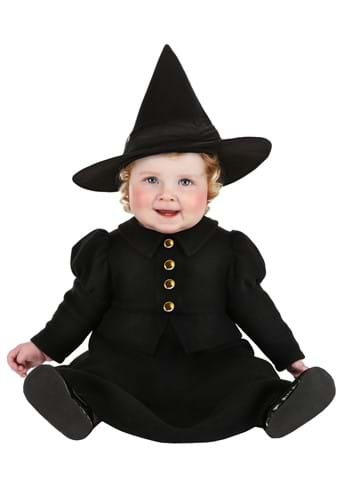 Click Here to buy Girls Baby Cozy Classic Witch Costume | Baby Witch Costumes from HalloweenCostumes, CDN Funds & Shipping