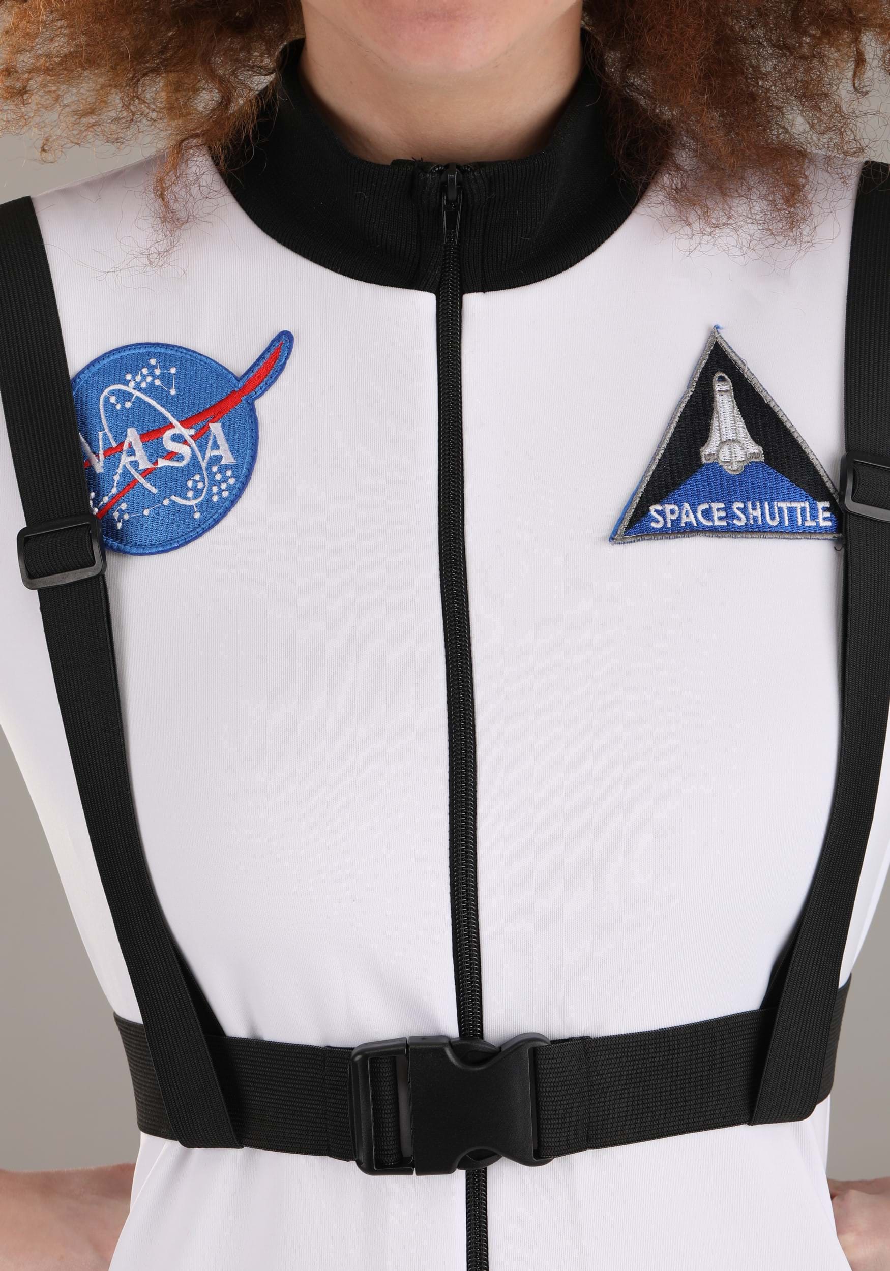 Plus Size White Astronaut Costume , Plus Size Halloween Costumes