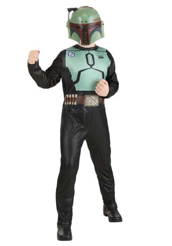 Click Here to buy Star Wars Value Boba Fett Kids Costume from HalloweenCostumes, CDN Funds & Shipping