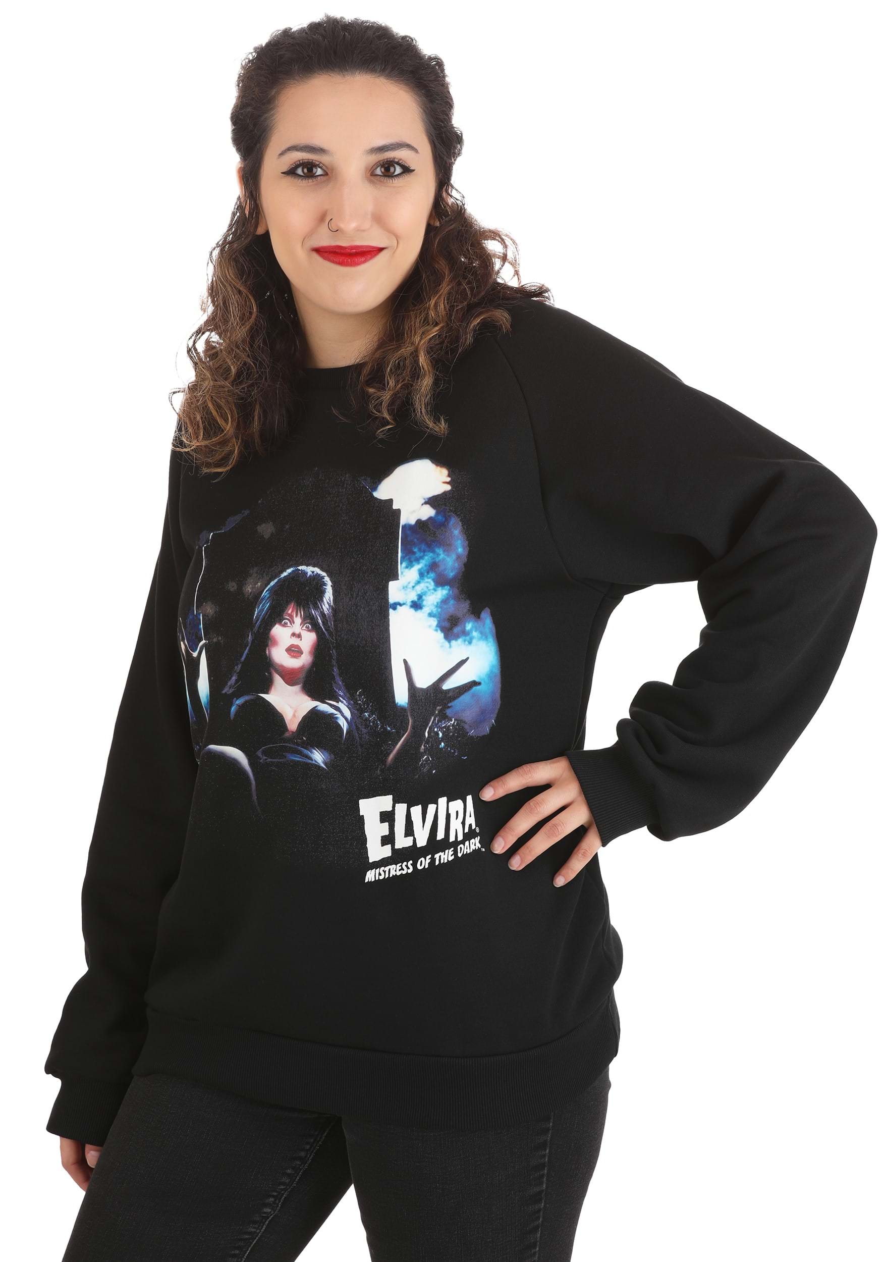 Cakeworthy Elvira Gravestone Adult Pullover