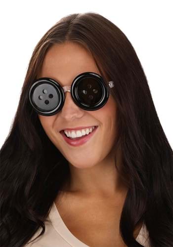 Click Here to buy Coraline Adult Button Eye Glasses | Coraline Accessories from HalloweenCostumes, CDN Funds & Shipping