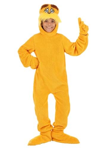 Click Here to buy Kids Dr. Seuss The Lorax Sustainable Materials Costume | Dr. Seuss Costumes from HalloweenCostumes, CDN Funds & Shipping
