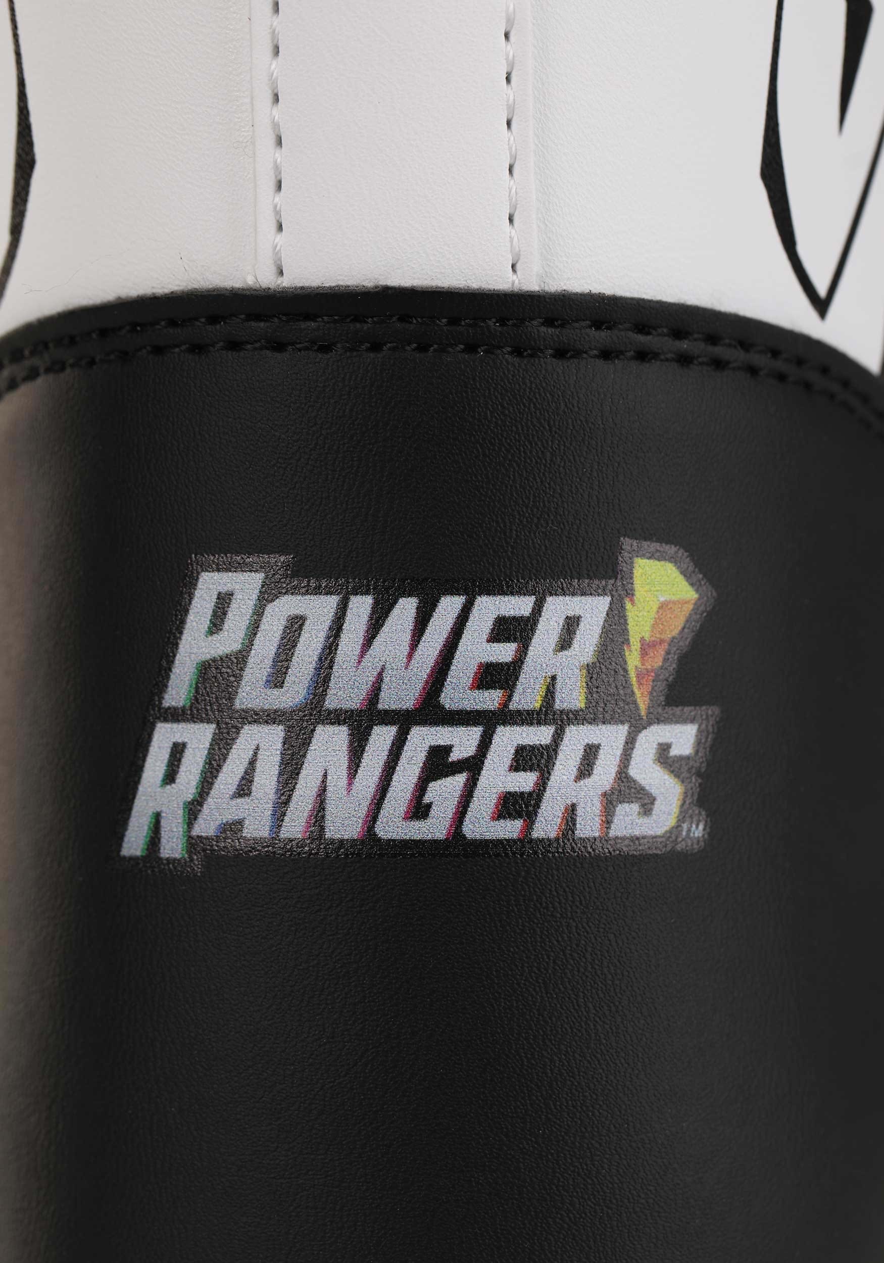 Costume Inspired Power Rangers Black Sneakers