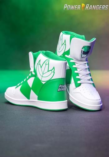 Costume Inspired Green Power Rangers Sneakers