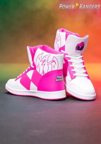 Costume Inspired Power Rangers Sneakers - Pink